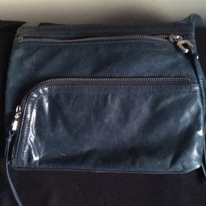 HOBO CASSIE CROSSBODY DEEP TEAL BLUE LEATHER
